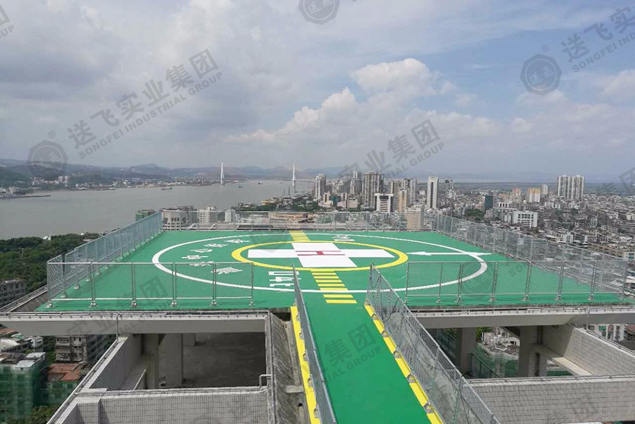 廣東汕頭·汕頭中心醫(yī)院 屋頂直升機停機坪